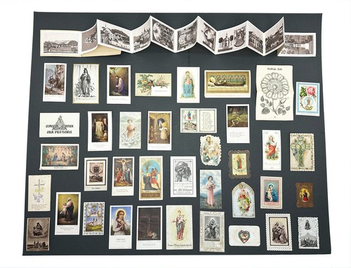 Lotto antiche holy card - holy,