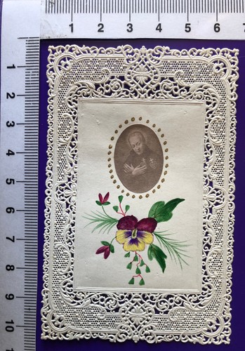 Quadro pizzo sacro cuore fiore - quadro,