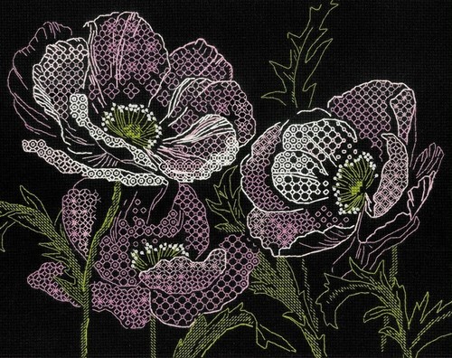 Riolis blackwork kit - blackwork,
