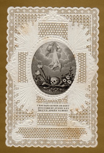 Quadro pizzo immagine sacra - quadro,