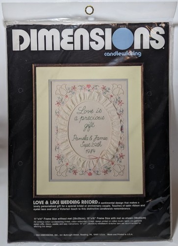 Dimensions love lace wedding - dimensions,