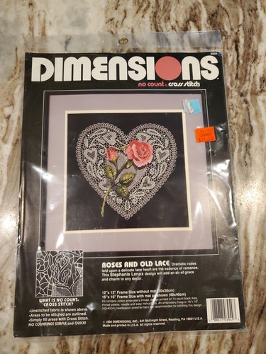 Kit punto croce dimensioni